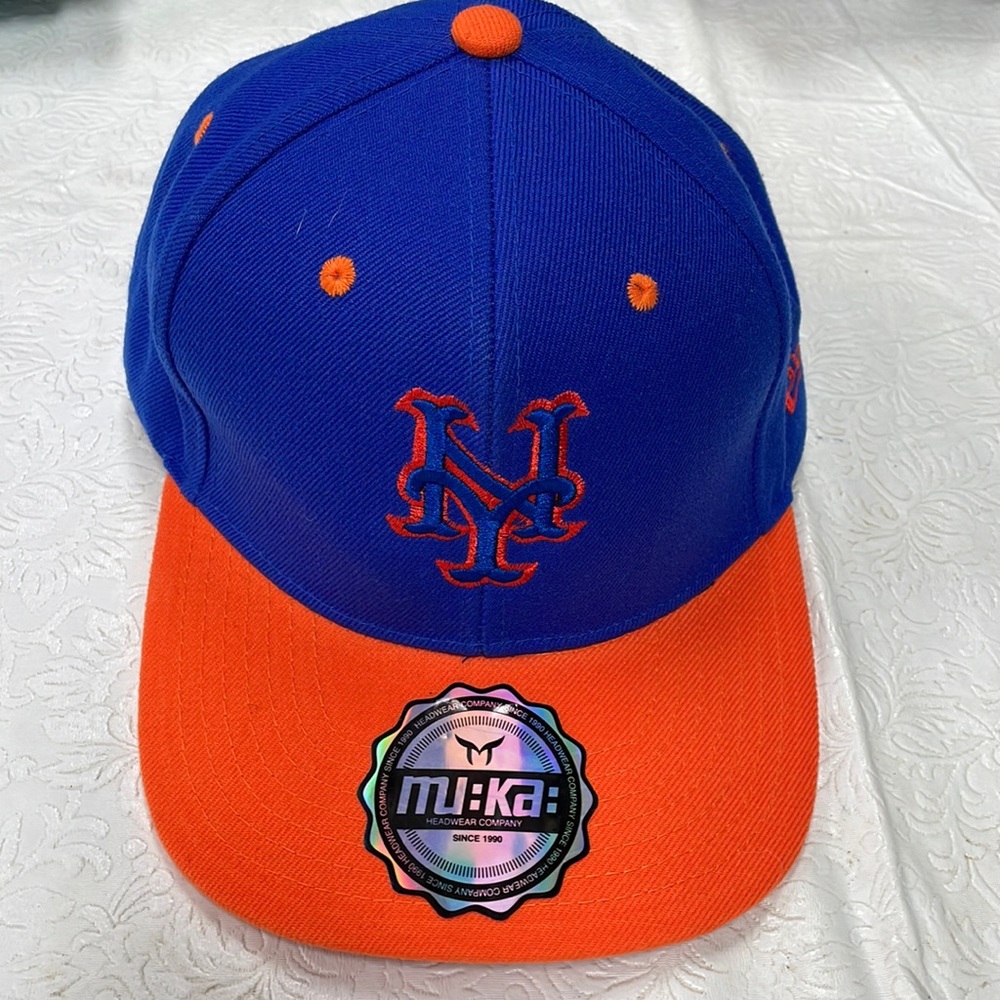 NWT New York Mets snap back adjustable baseball hat cap